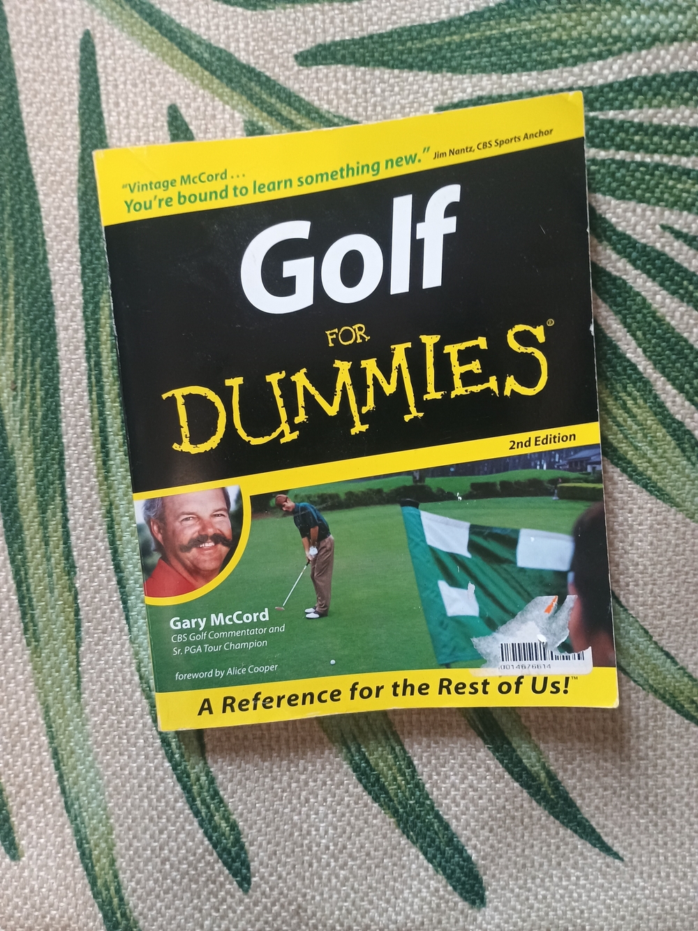 Golf For Dummies Paperback Book - Perfect Condition